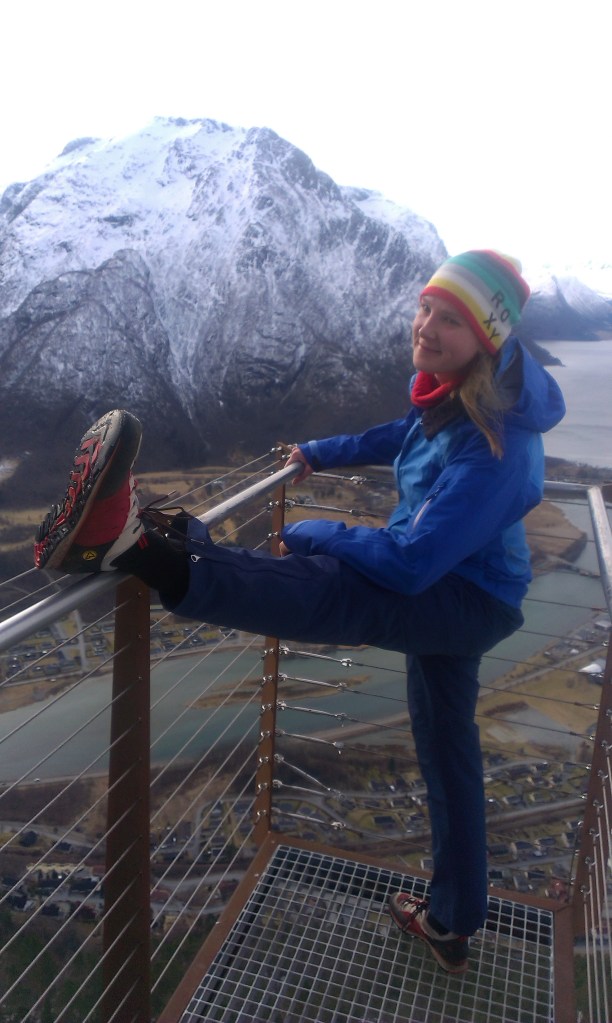 Siv tøffer seg med tøying. Tøffastøying er det nye. Du leste det her først.